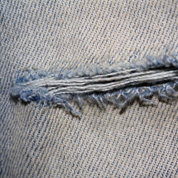 PacSun "Stacked Skinny" Distressed Frayed-Hem Jeans - Picture 10 of 16